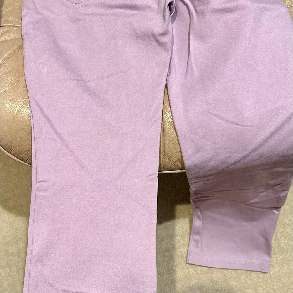 Betabrand Light Purple Pants - 5 Pocket